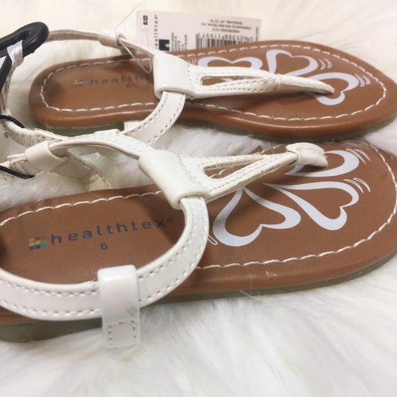 healthtex Shoes Healthtex Girls Nwt White Sandals Size 6 Poshmark